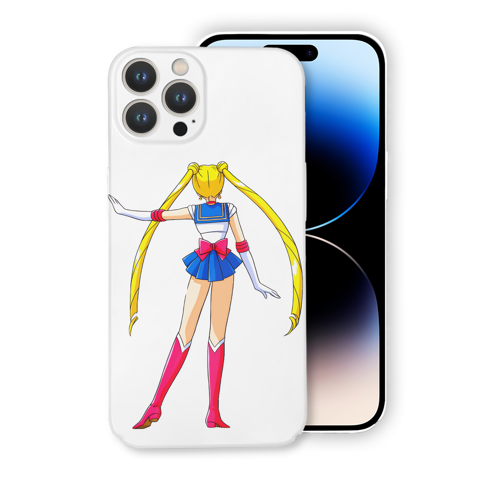 （画像用） 美少女戦士セーラームーン 月野 うさぎ つきの うさぎ Sailor Moon Tsukino Usagi 【iPhone 14シリーズ対応】ハードケース